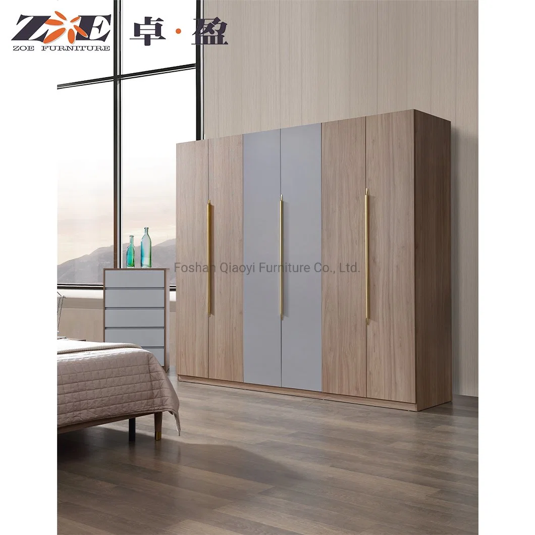 New Collection Contemporary Turkish Girl Bedroom Furniture in Walnut