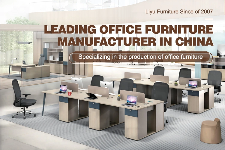 Liyu Unique Latest Design High Quality Brand Decor Leather Office Couch Seating Office Sofa Furniture