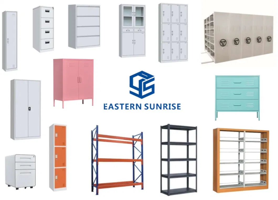 Steel Furniture for Bedroom, Office and Dormitory, Great Quality Wardrobe Closets with Safe Box
