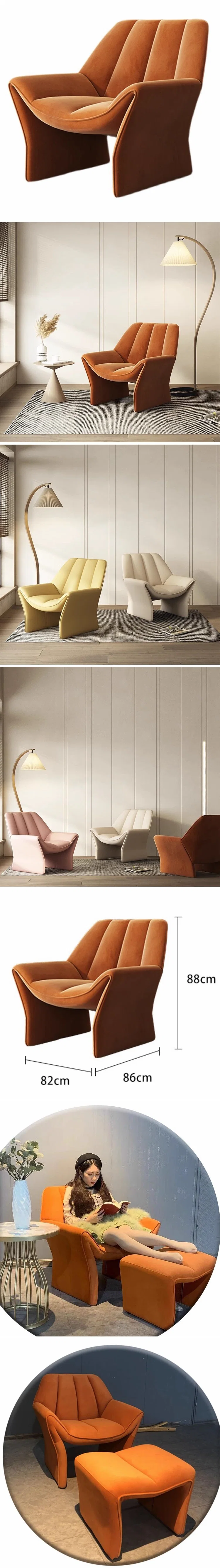 Modern Elegant Relax Lounge Soft Single Sofa Home Bedroom Living Room Furniture Leisure Chair