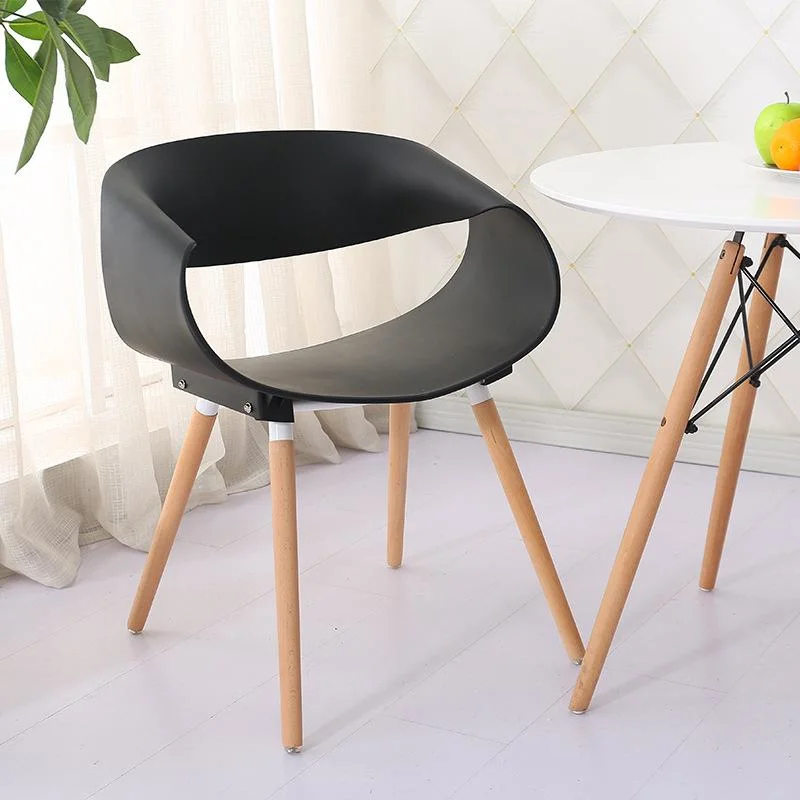 Dining Room Furniture Chaises Cheap Nordic White Plastic Chair for Living Room