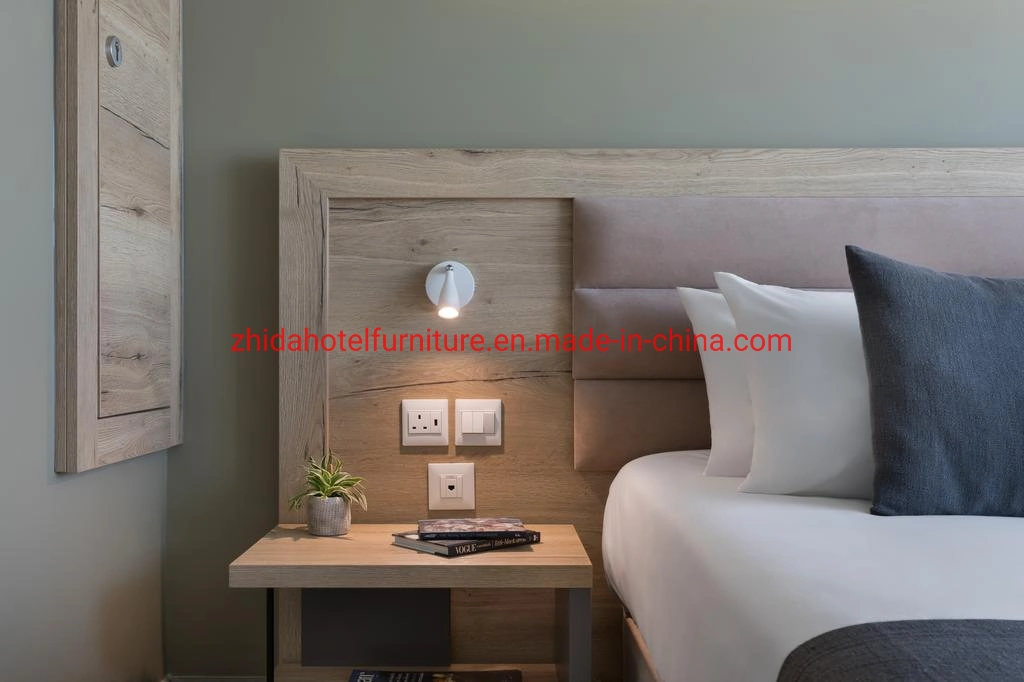 Customize Hilton Design Hotel Furniture and Modern Wooden Hotel Bedroom Furniture Sets