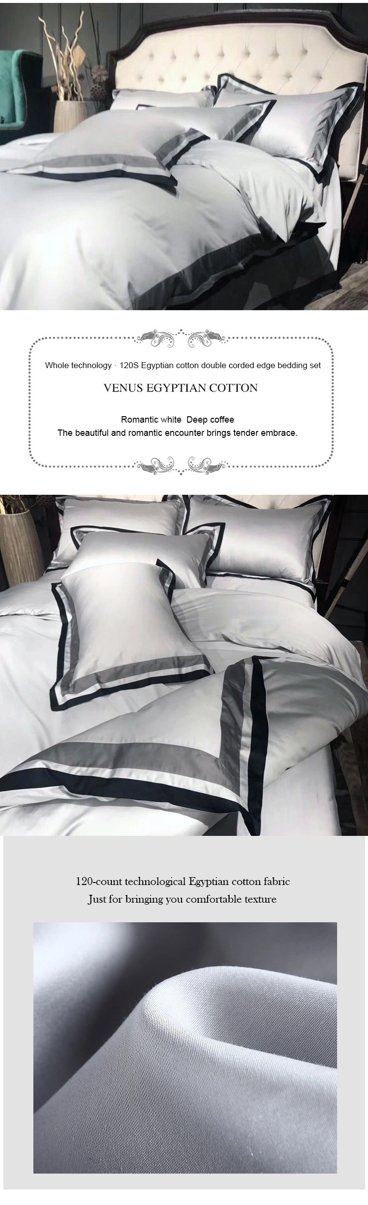 Hotel Bedding Sets 5 Star 100% Cotton Bedding Set