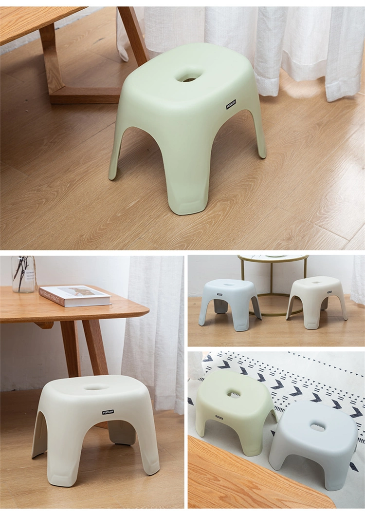 Custom Private Label Mini Stool for Houseld Bathroom Livingroom Plastic Small Stool