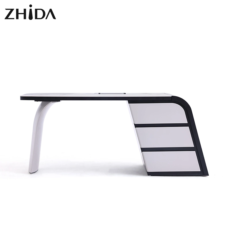 Modern Design Marble Top Metal Leg Console Table for Living Room Bedroom