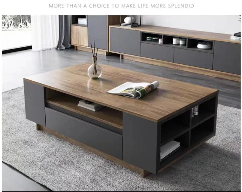 Modern Coffee Table Wooden Bedroom Office Hotel Home Living Room Furniture