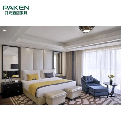 Arredamento moderno e lussuoso per camere da letto, soluzione per l′arredamento delle camere dell′hotel