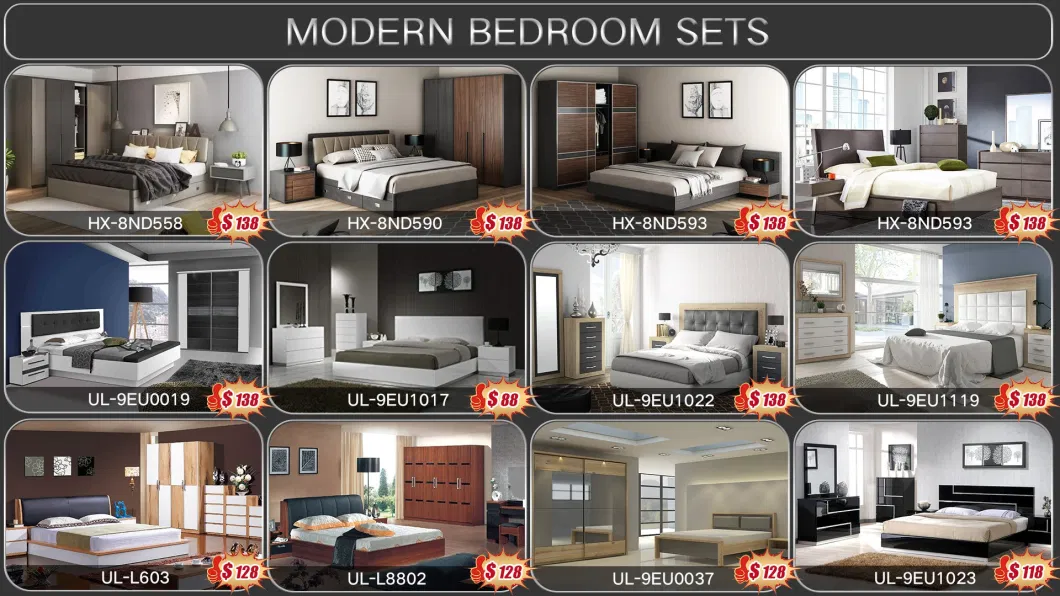 Hot Sell Good Quality King Size Bedroom Furniture Designs Master Bedroom Set