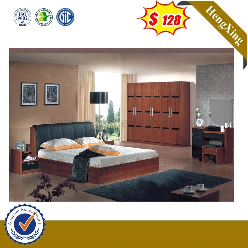 Chinese Modern Home Furniture Wooden MDF House Use Apartment Villa Single Room Bedroom Furniture