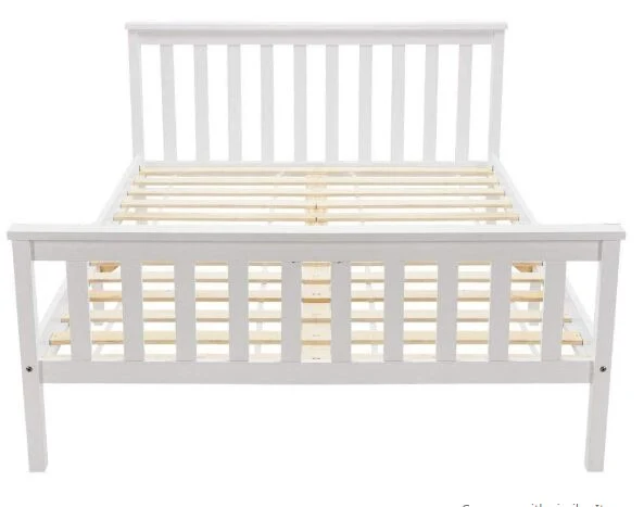 Kids Children Floor Solid Pine Wooden Bed Frame Bedroom Furniture