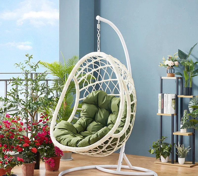 Garden Leisure Home Outdoor Furniture Patio Swing Cheap Rattan Swing Chair for Bedroom Living Room