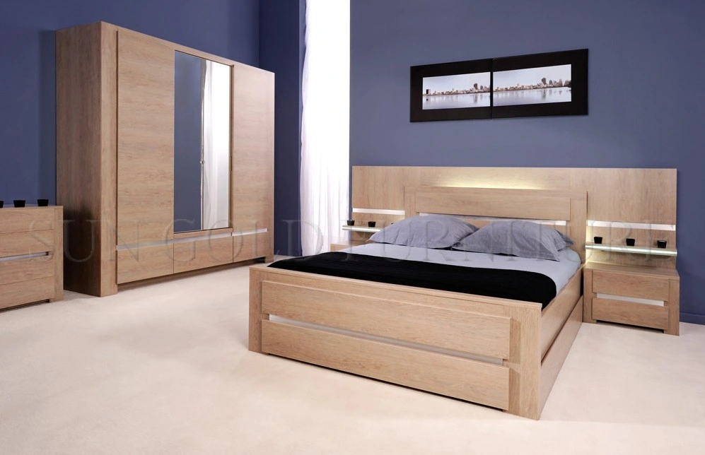 Modern Melamine MDF High Quality Bedroom Furniture (SZ-BF032)