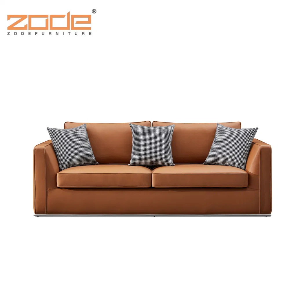 Unique Industrial Modern Factory Home Leather Couch 2 Seater Sofa Furniture