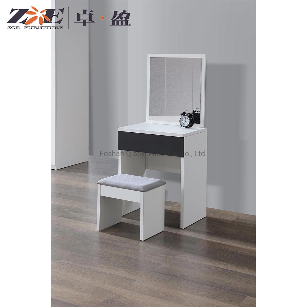 Teenage Bedroom Set Hamptons Style Guest House Wood Furniture OEM Customized Dormitory Furniture Set with Bed Nightstand Table