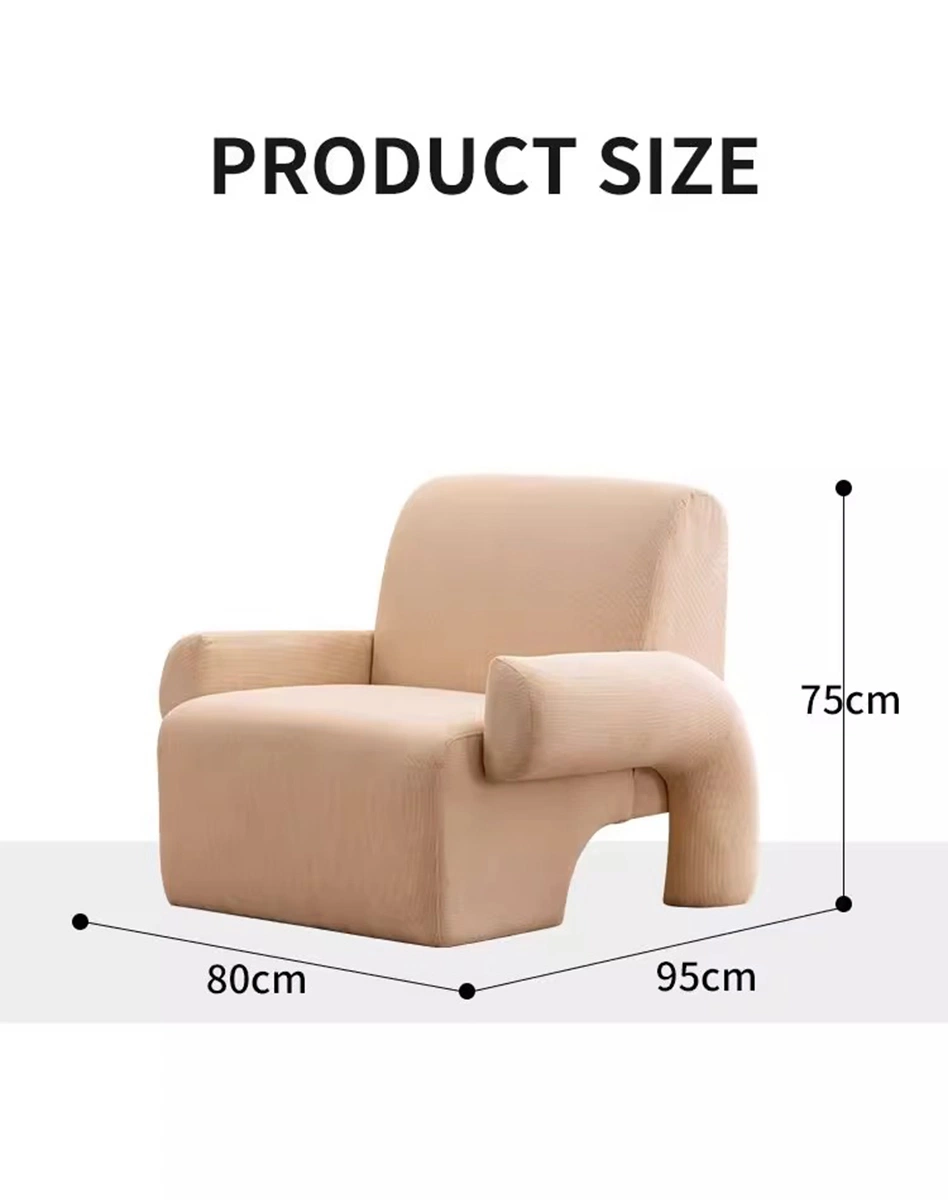 Modern Designer Leisure Chair Living Room Furniture Single Sofa Lounge Arm Chair