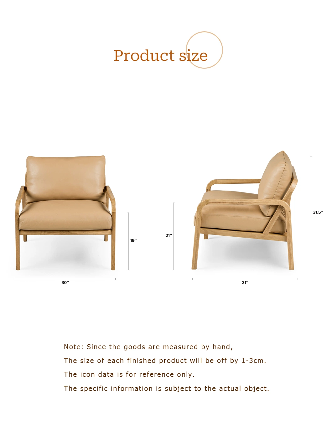 Customized Modern Living Room Furniture Fabric or Leather Leisure Lounge Chair Armchair
