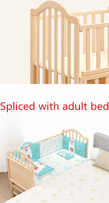 Top Quality Multi-Functional Baby Factory Direct Sales Baby Cot Bedroom Furniture