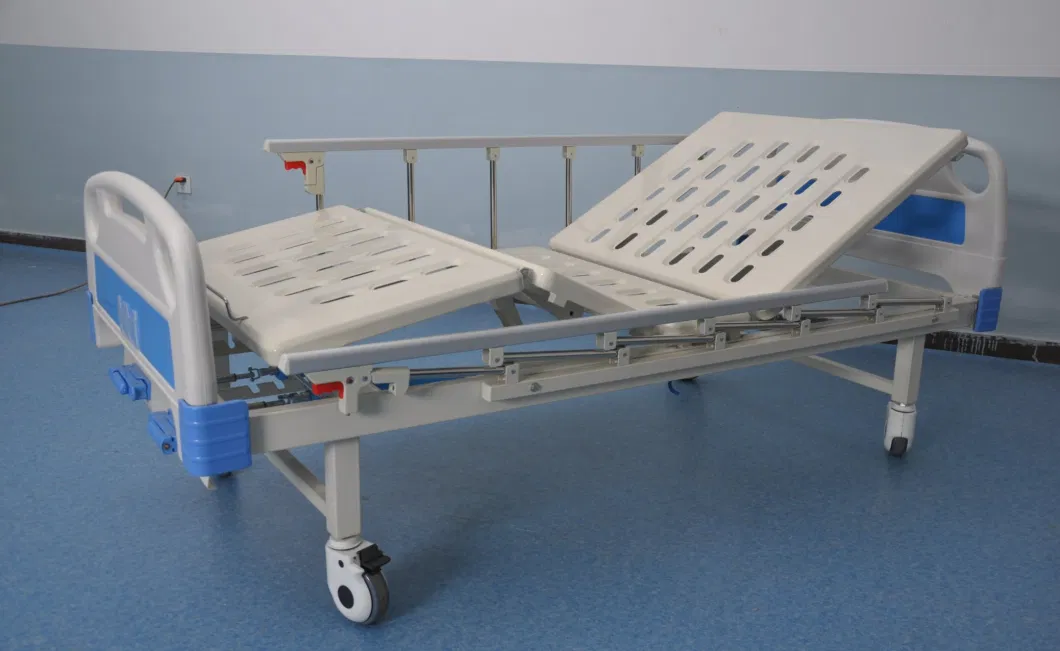 Emergency Surgery Women Men Two Crank Hospital Care ICU Bed for Patient