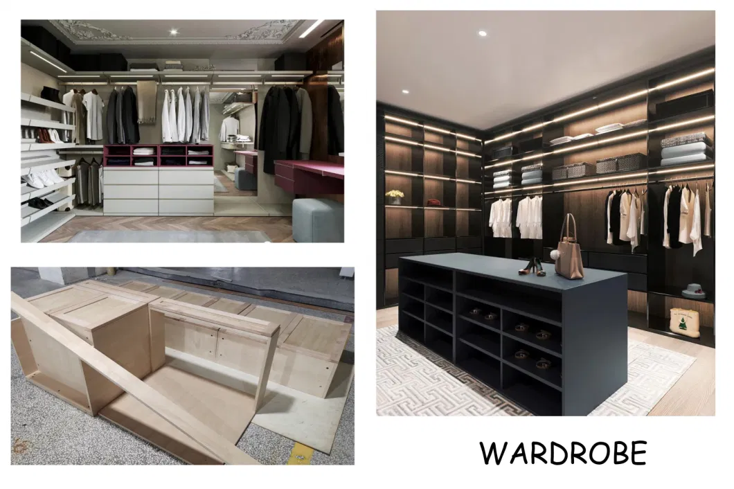 New Arrival MDF Wardrobe Design Bedroom Men Wardrobe Designs Wall in Closet