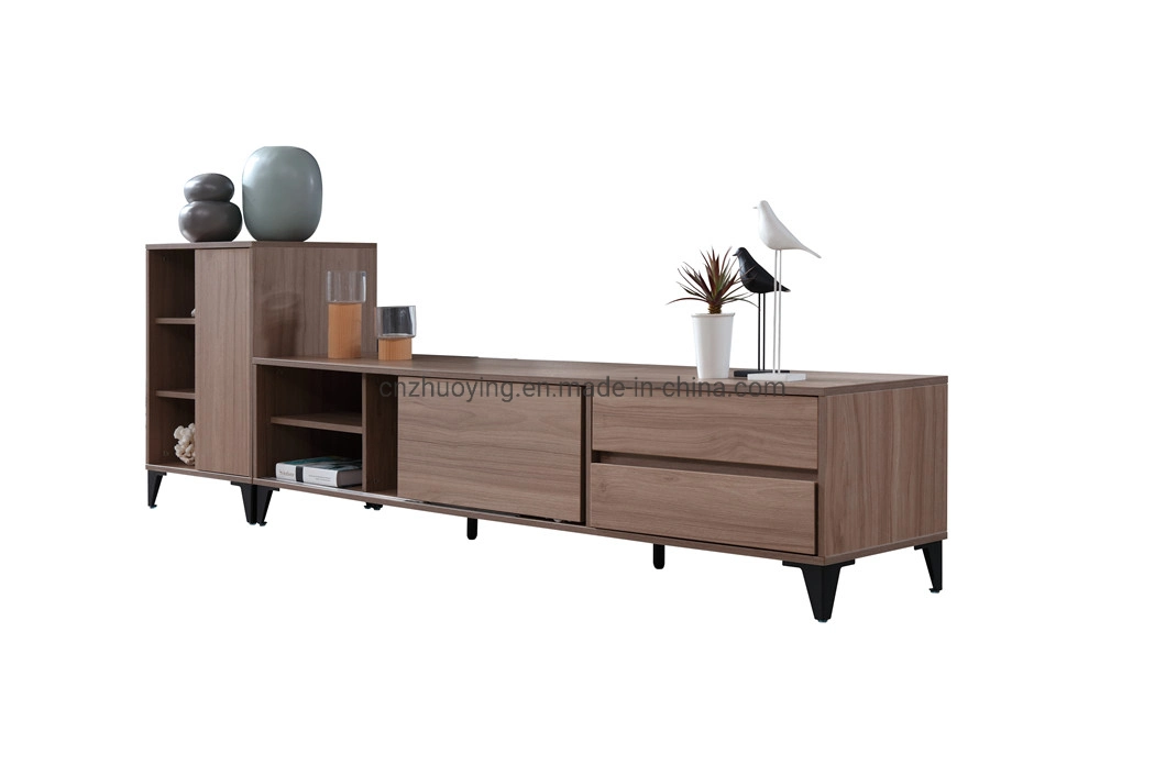 Wooden MDF Home Furniture Living Room TV Stand and Coffee Table