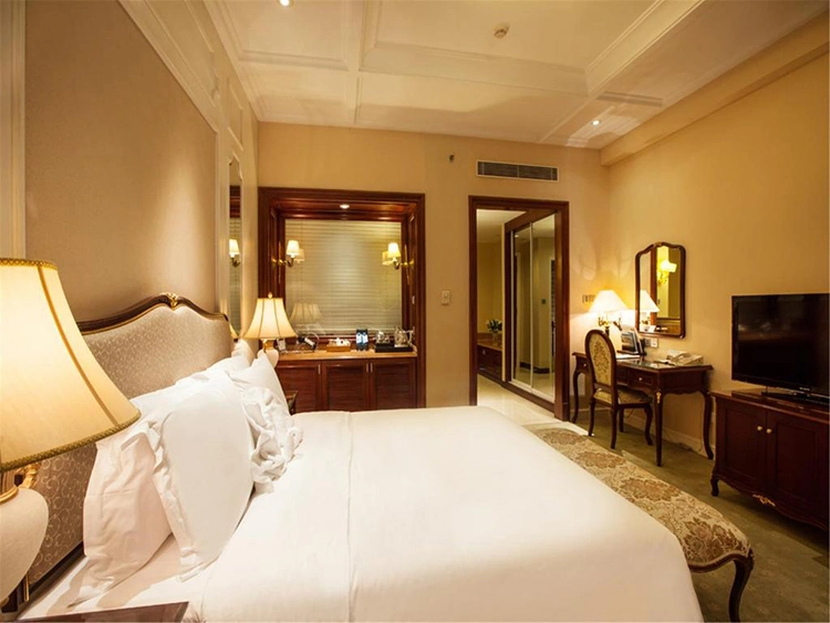 Foshan Furniture Manufacturer Luxury Modern Hilton Hotel Furniture Bedroom Sets