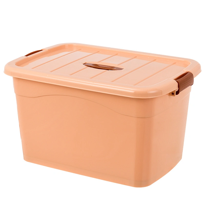 Cheap Price Practical Plastic Storage Boxes with Pulley for Saving Places Baby Clothing Wardrobe Plastic Storage Cabinet