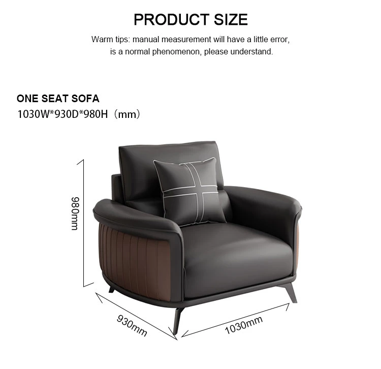 Liyu Unique Latest Design High Quality Brand Decor Leather Office Couch Seating Office Sofa Furniture