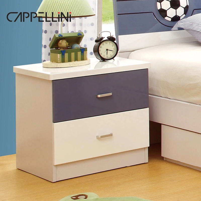 Modern Boy Room Design Wooden Kids Bed Bookshelf Wardrobe Sets Home MDF Children Bedroom Furniture