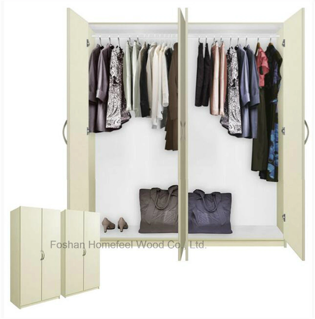 Wholesale Modern MDF Bedroom Wardrobe Closet Furniture (HF-WC031)