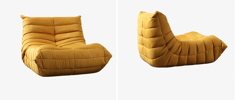 Modern Italian Design Caterpillar Lazy Sofas Bedroom Lounge Chair Living Room Sofa