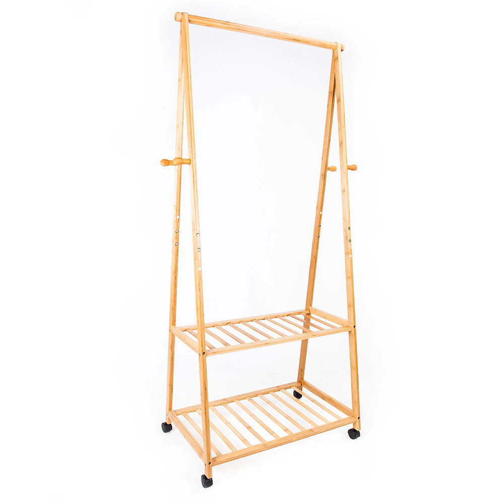 Wholesale Bamboo Man Clothes Display Dryer Rack, Clothes Stand Bedroom