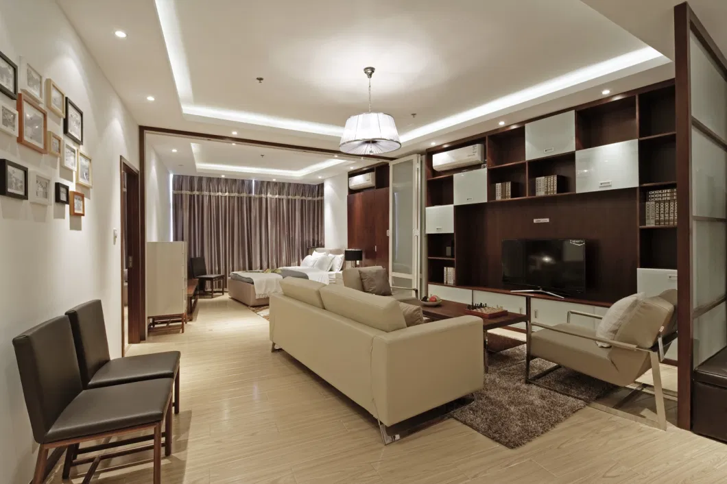 Custom-Made Apartment Bedroom Furniture with Bedroom Living Room Direct Factory Supply