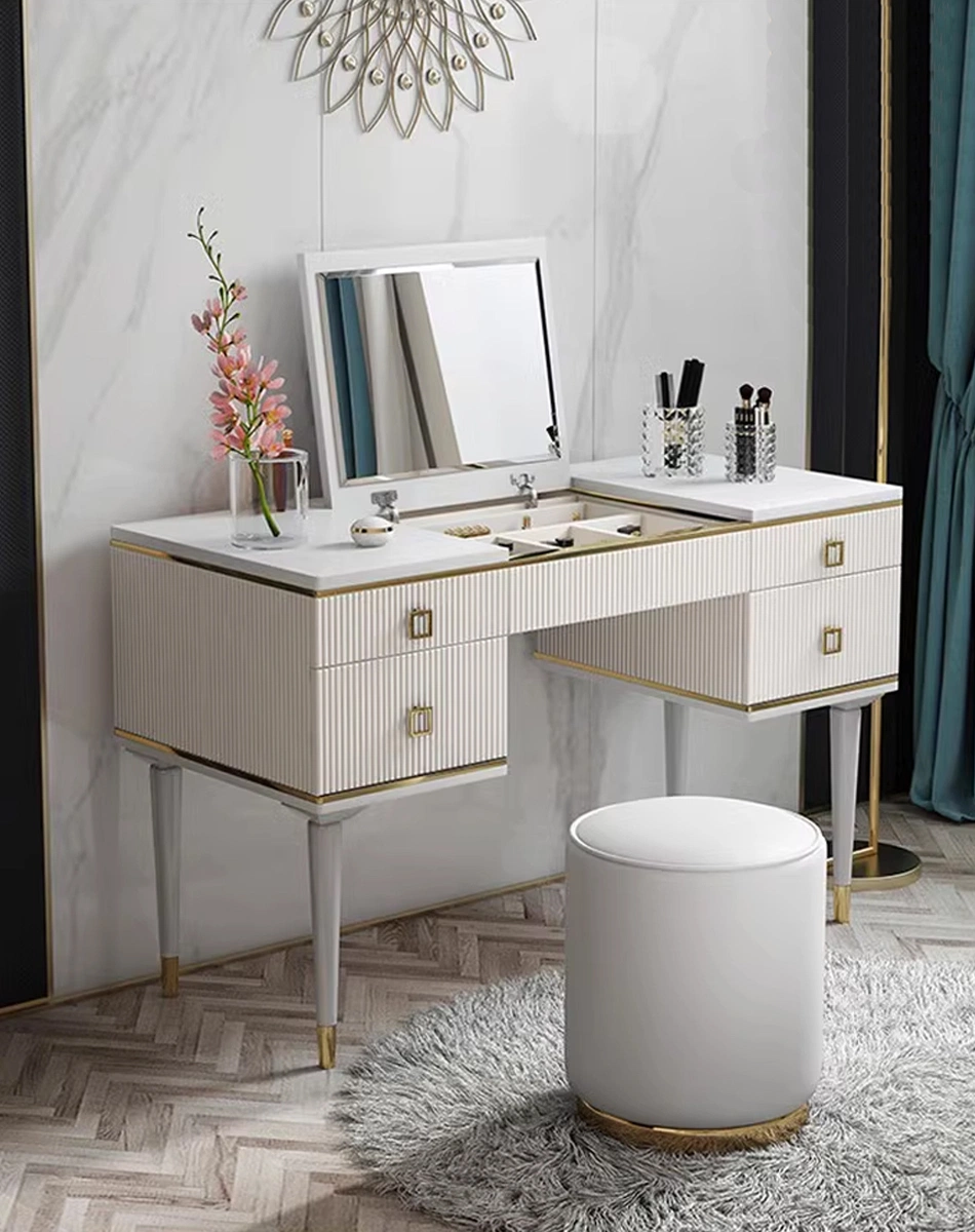 Modern Furniture Dresser Bedroom Furniture Dressers Wooden Dressing Table with Mirror