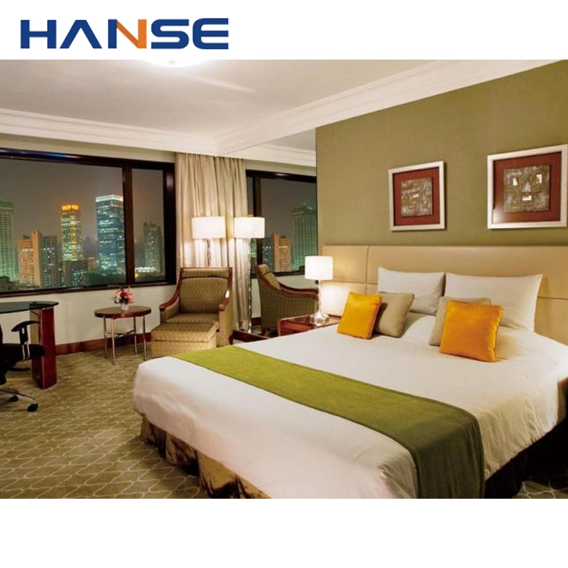 Foshan Hanse Hotel Furniture Double-Bed Room Furniture/ Quality 5 Star Hotel Furniture