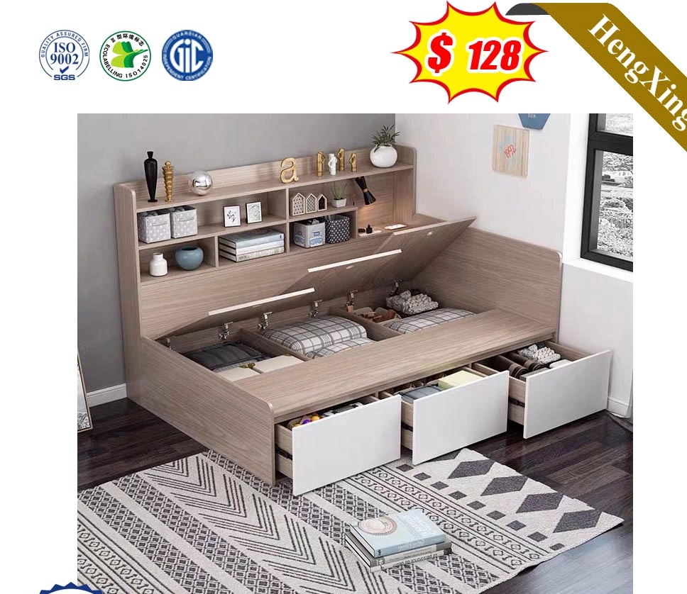 Family Furniture Bedroom Furniture with Drawers Small Plant Cabinets Multifunctional Children Bed