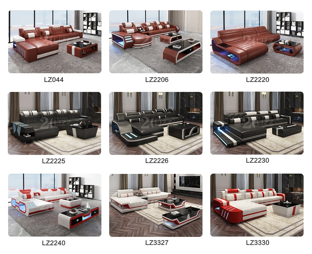 Chaise Lounge Modern LED Hot Selling Sectional