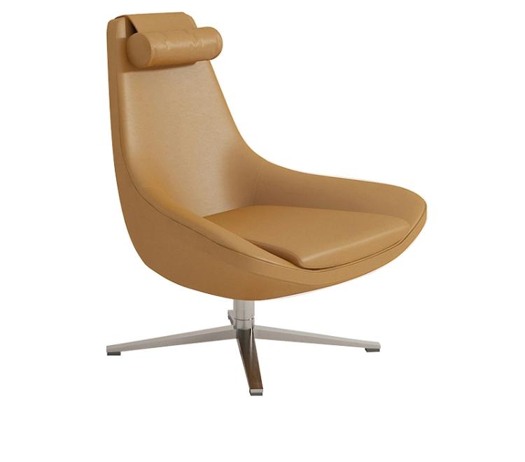 Modern Living Room Furniture High Back Armchair Leather or Fabric Luxury Leisure Lounge Chair