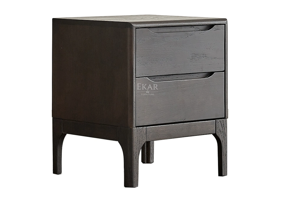 Hot Saling Bedroom Furniture Solid Oak Nightstand Bedside Table Wooden Home Furniture Modern Simple New Desig Modern Style