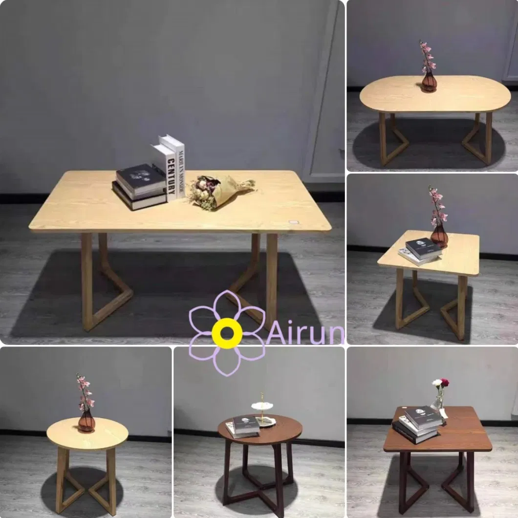 Modern Design Living Room Wooden Coffee Tea Table Side Table Dining Table Rectangle Table
