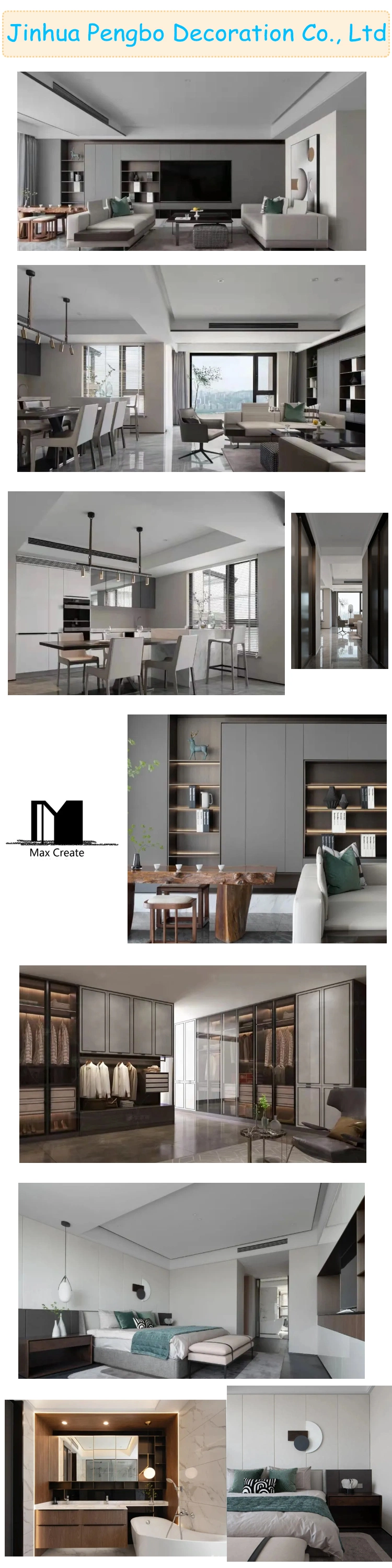 Removable Corner Kitchen Carcass Royal Hotel Design Bedroom Wardrobe Furniture in The Wall