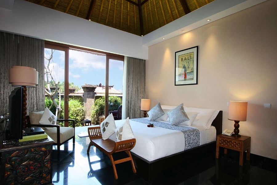 Modern Luxury Beach Villa Resort Hospitality Bedroom Set Wooden Guest Room Bed 5 Star Custom Hotel Furniture