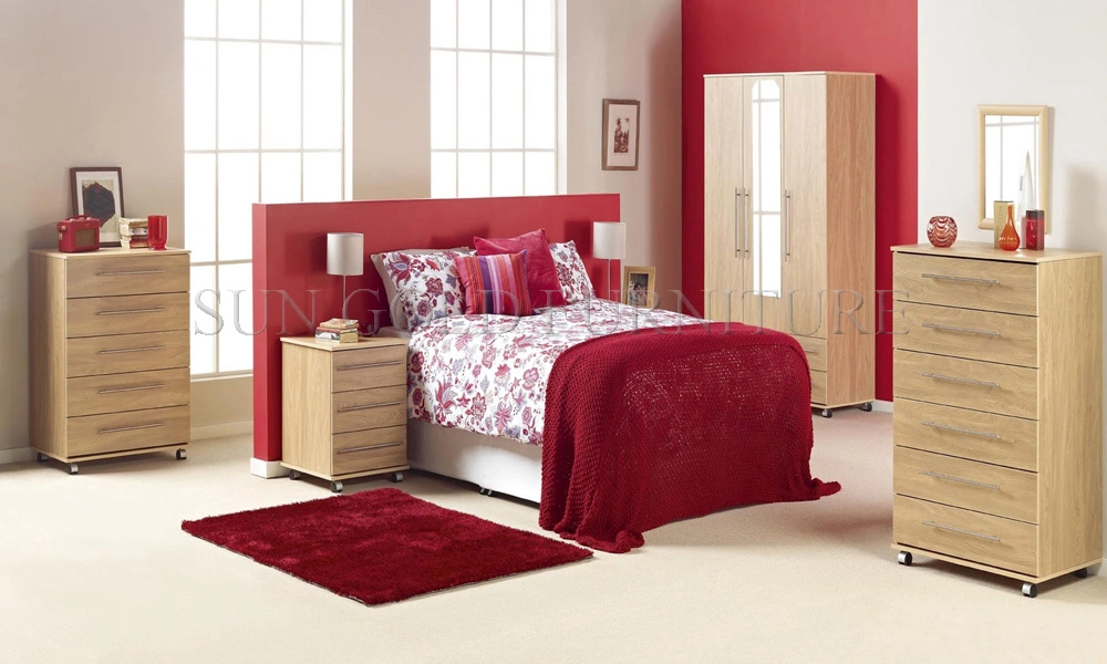 Modern Melamine MDF High Quality Bedroom Furniture (SZ-BF032)