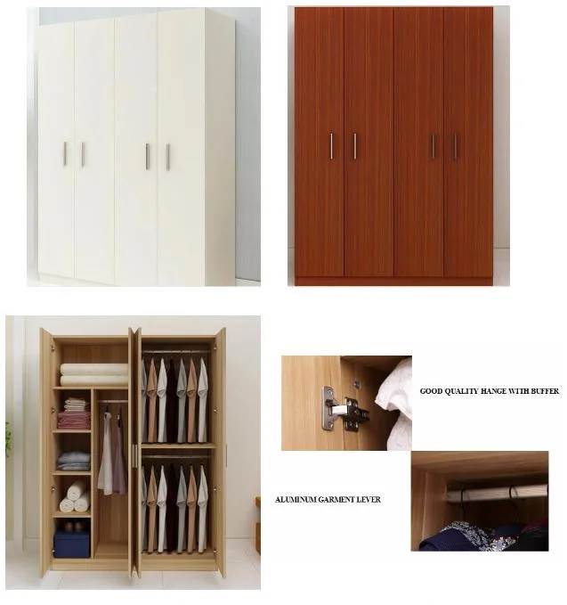 Walk-in Closet Elegant Corner Bedroom Wardrobe Furniture