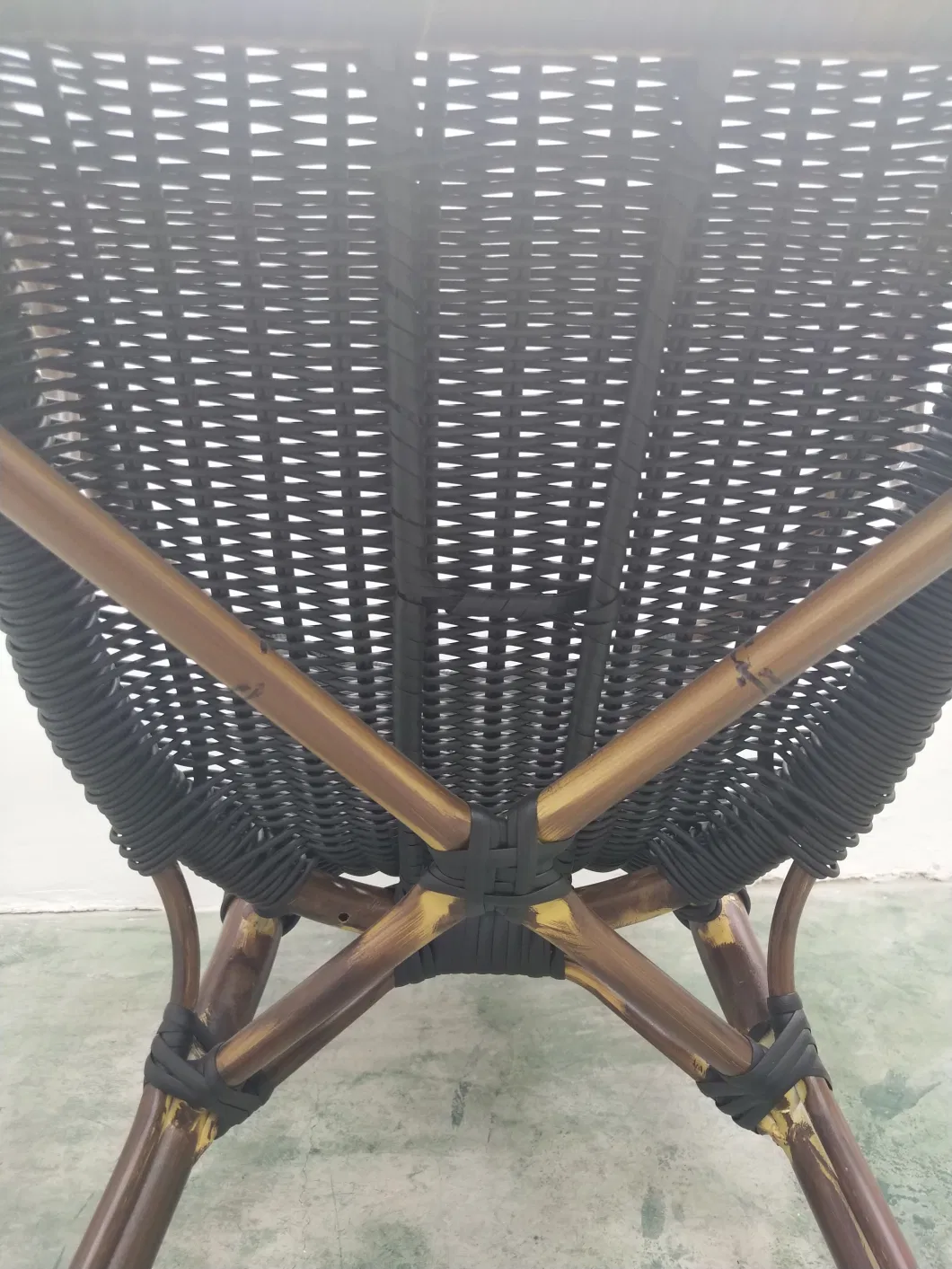 Super Strength Heavy Duty Steel Wire PE Rattan Dining Outdoor Hotel Outdoor Furniture