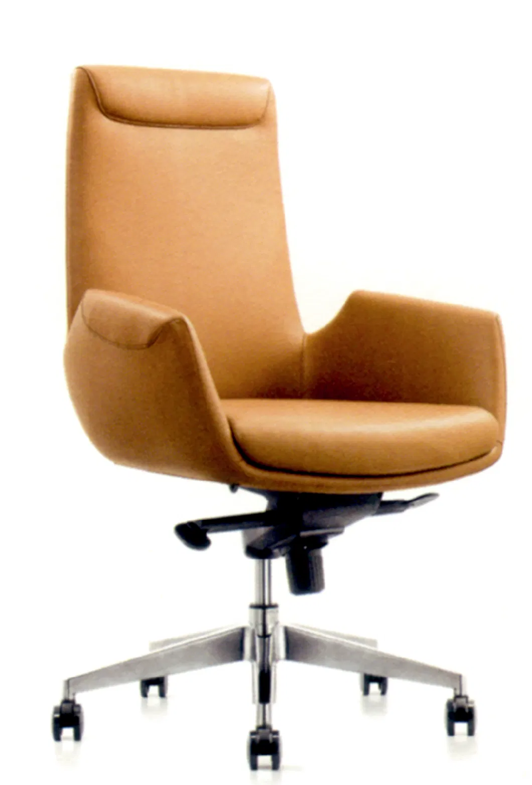 Modern High Back PU Ergonomic Swivel Office Chair Living Room Executive Leather Office Chair