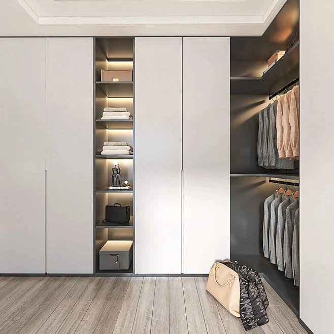 Customized Modular Hotel Full Luxury Bedroom Storage Cabinet Furniture Wooden Modern