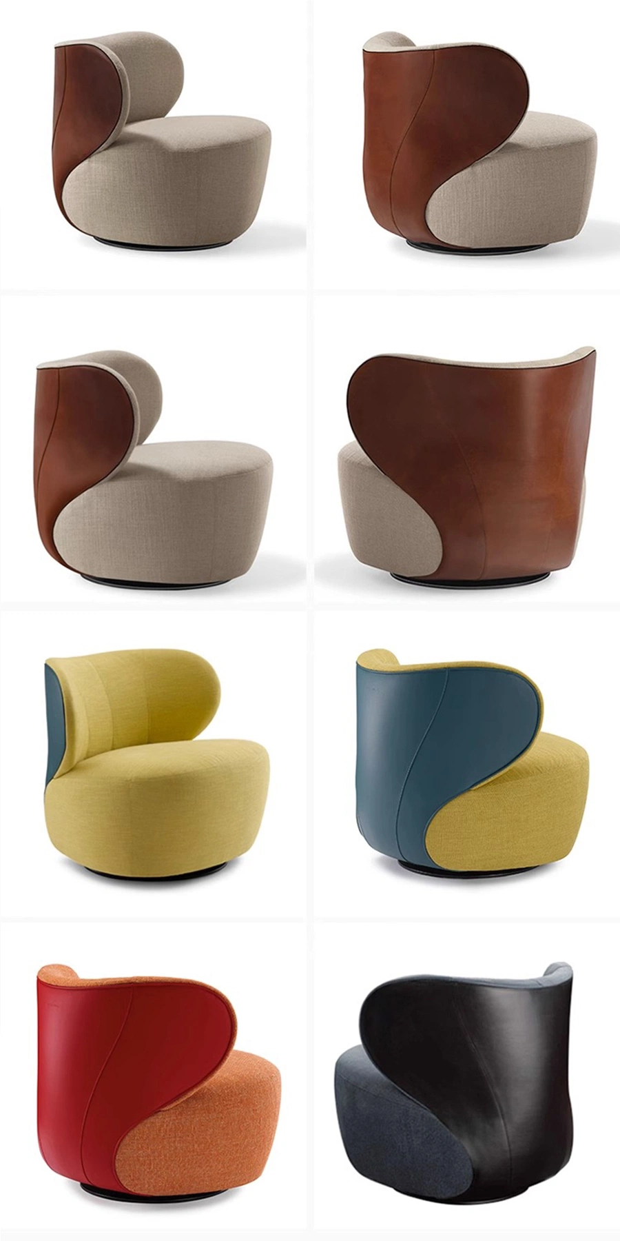 Customized Velvet Fabric Lounge Sofa Chair Modern Ergonomic Accent Leisure Living Room Chairs