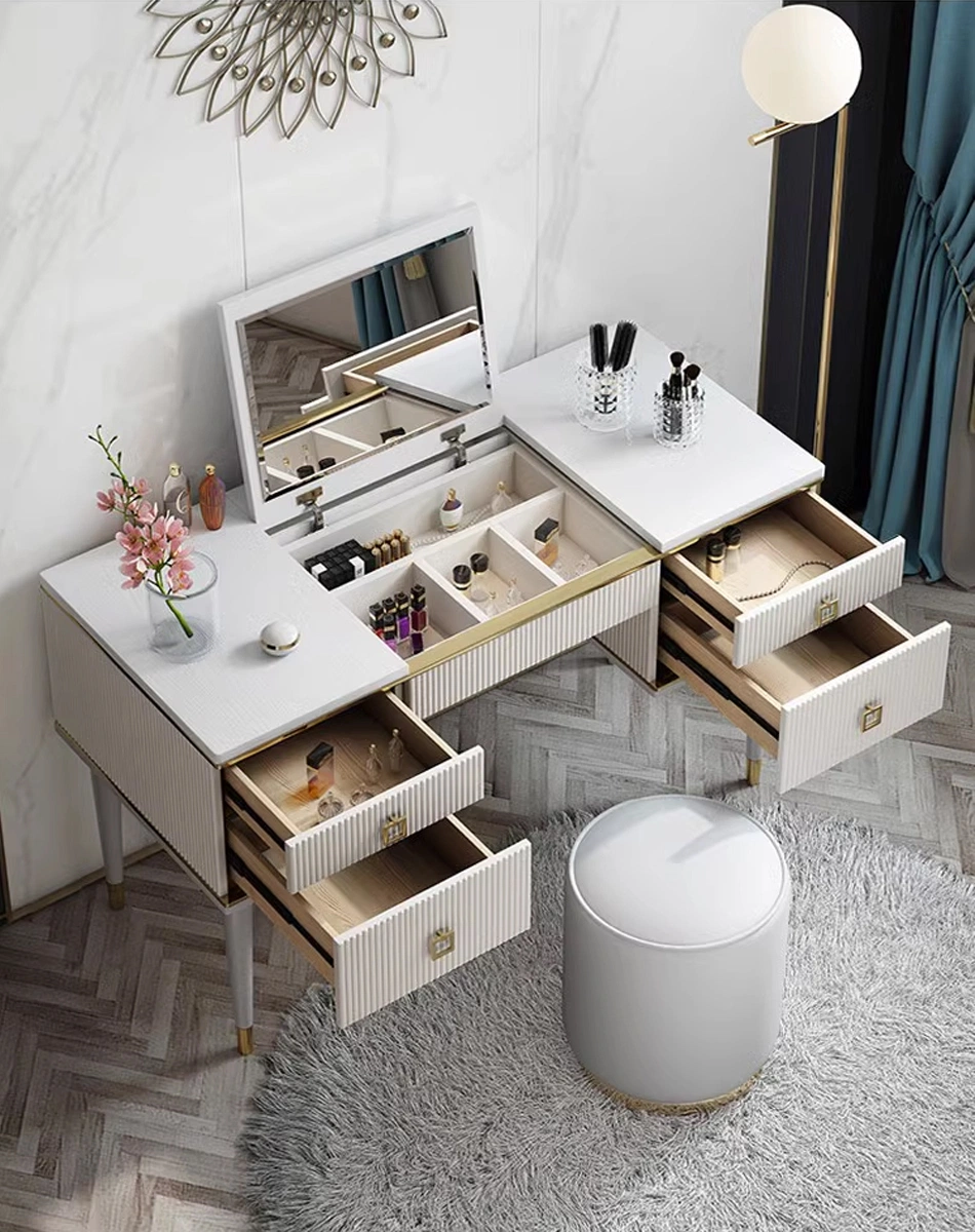 Modern Furniture Dresser Bedroom Furniture Dressers Wooden Dressing Table with Mirror
