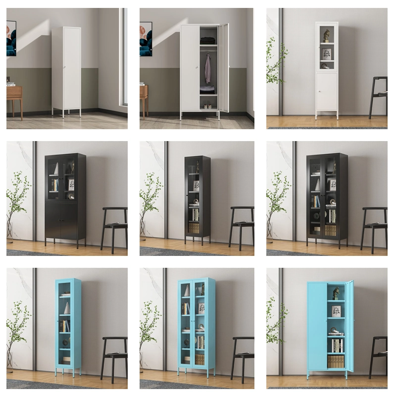 Single Door Locker Style Wardrobe Changing Room, Home Furniture