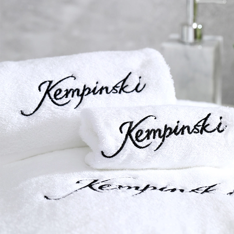 New Unisex Cotton White Hotel Towels Egyptian Set